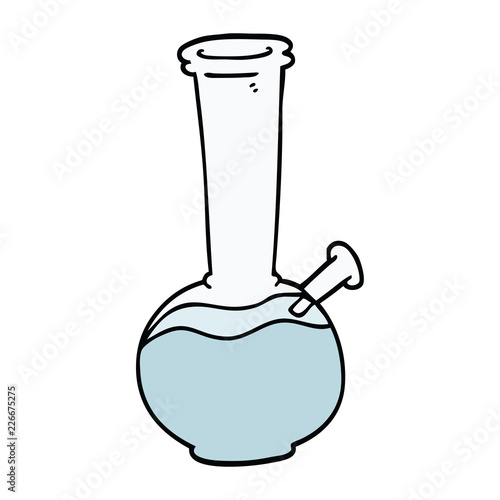 cartoon doodle bong