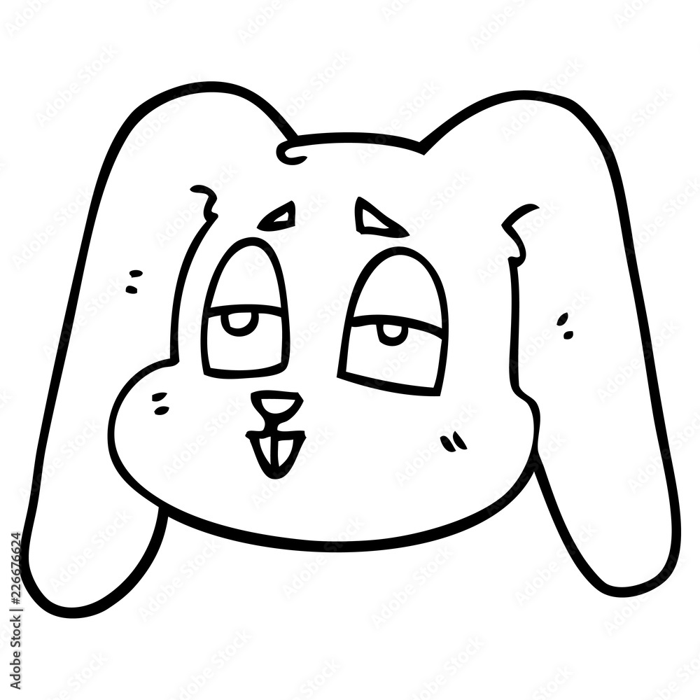 line drawing cartoon bunny rabbit line drawing cartoon bunny rabbit
