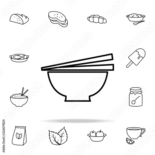 soup plate icon. Food icons universal set for web and mobile