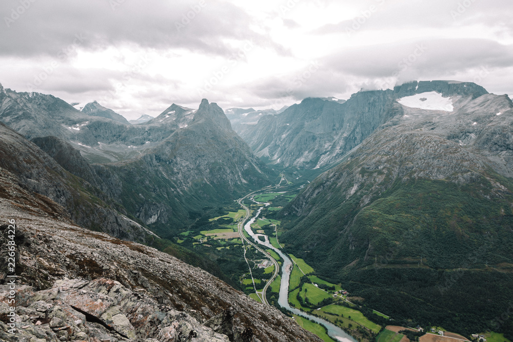 Beautiful Norwegian Hike