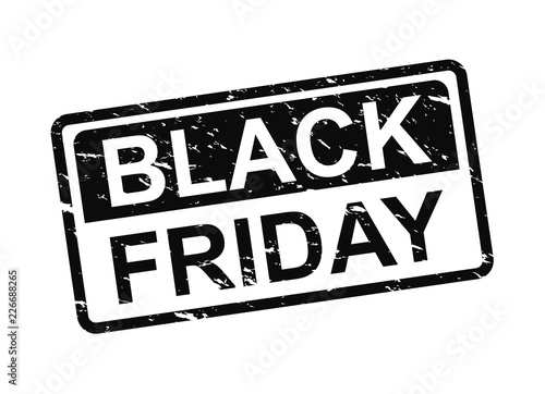 Black friday grunge stamp.