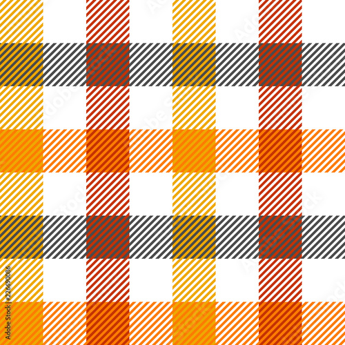 tartan seamless texture in autumn colors