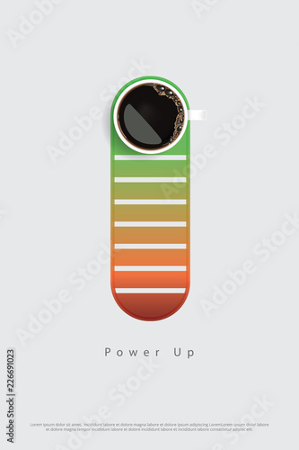 Coffee Poster Advertisement Flayers Vector Illustration
