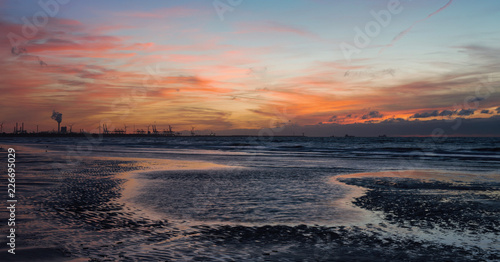 Maasvlakte. Port of Rotterdam.