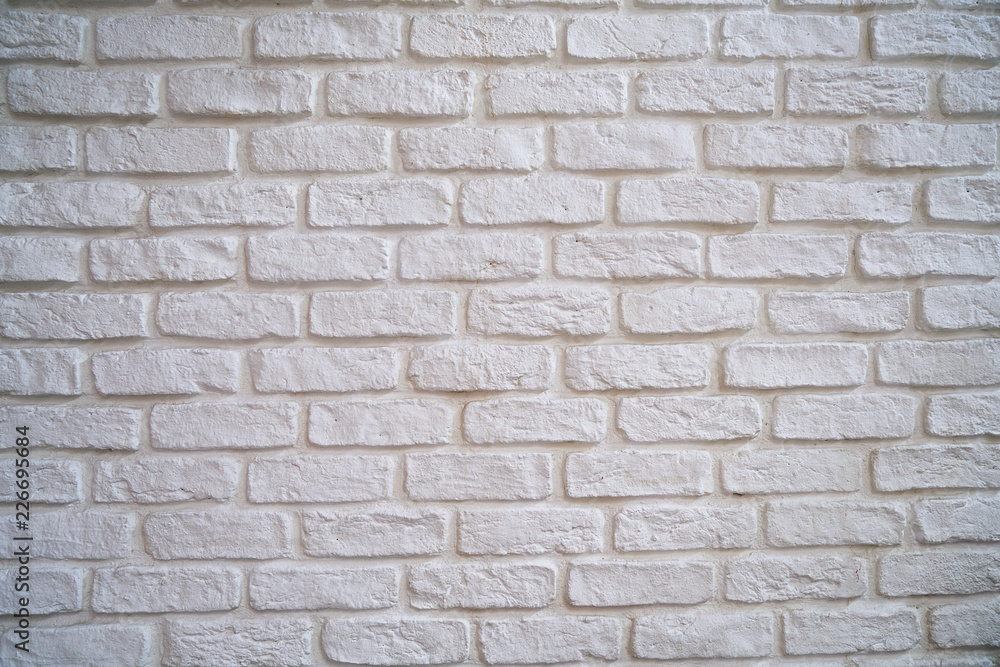 Fototapeta premium white brick wall