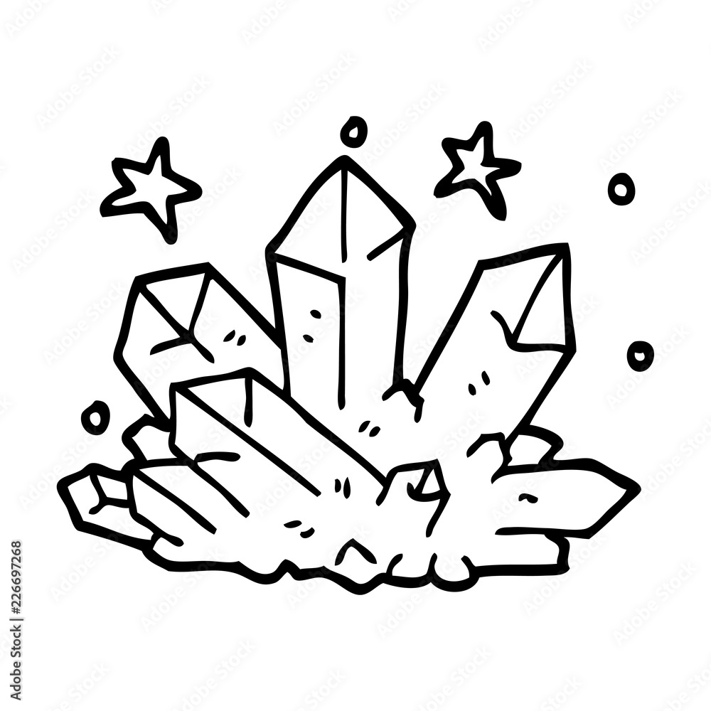 line drawing cartoon crystal sparkling line drawing cartoon crystal sparkling