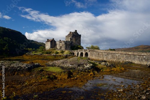 Eilean Donan Castle Scotland Panorama