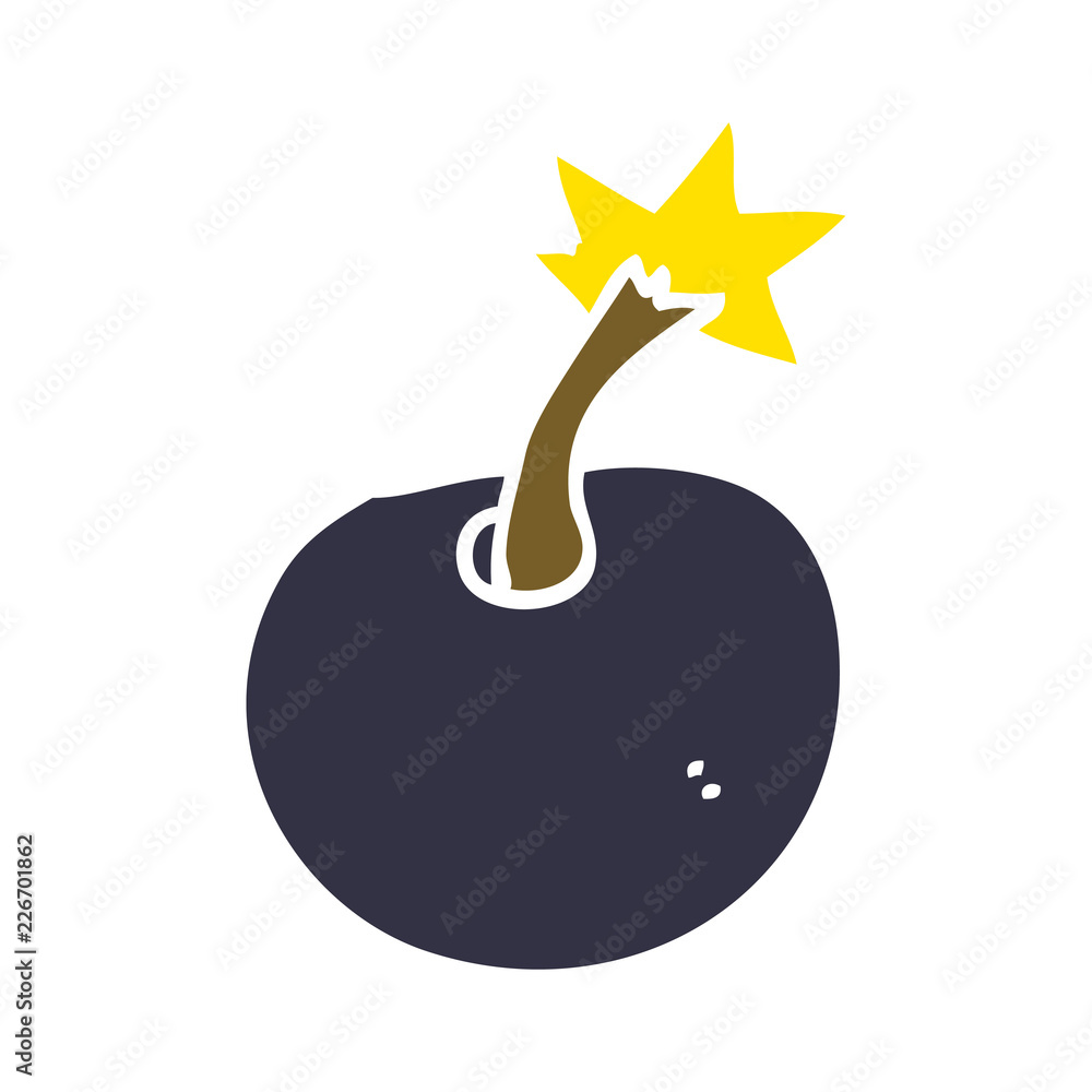 round cartoon doodle bomb round cartoon doodle bomb