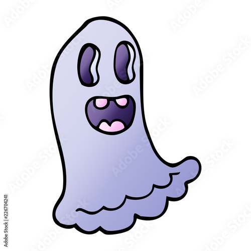 cartoon doodle spooky ghost