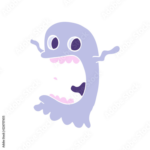 cartoon doodle spooky ghost