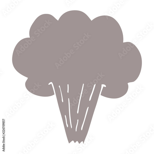 cartoon doodle whooshing cloud