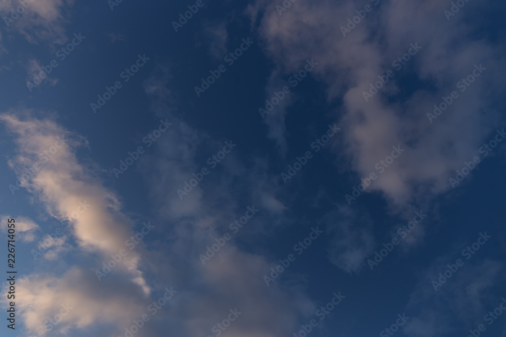 Obraz premium Blue Sky Clouds