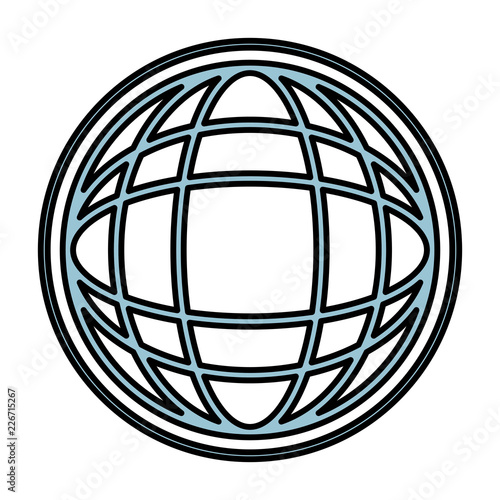 Global sphere symbol