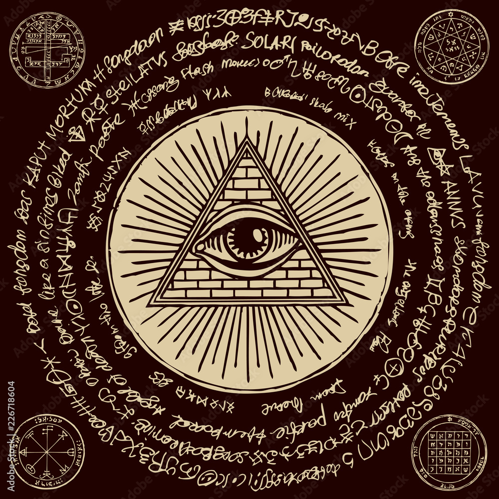 illuminati triangle eye