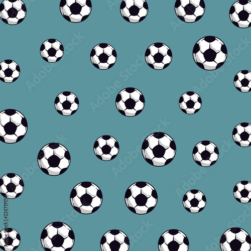 Soccer pattern background