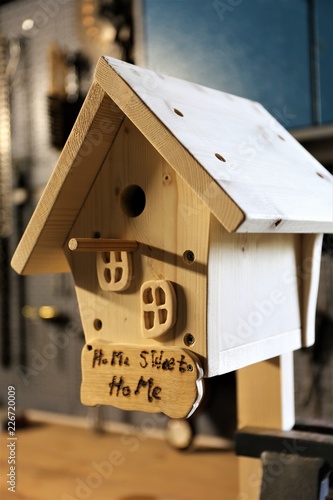 An image of a birdhouse