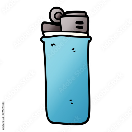 cartoon doodle disposable lighter