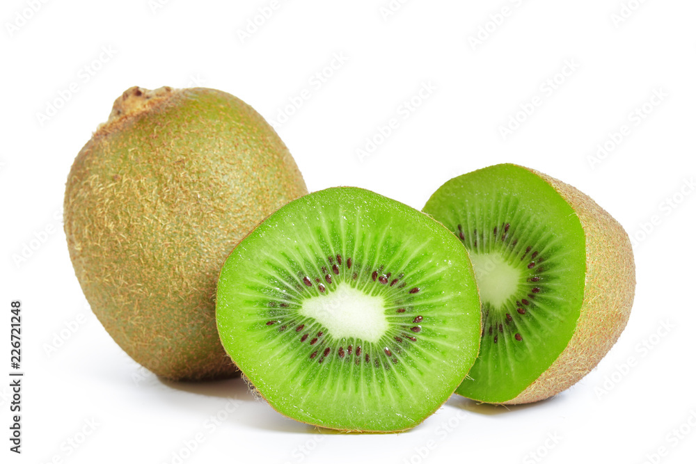 Fototapeta premium owoce kiwi na białym tle