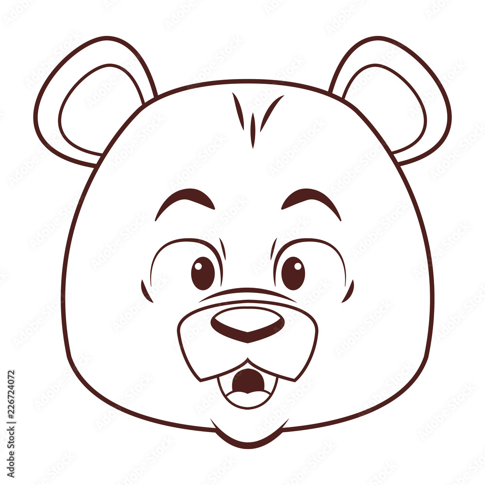 Cute bear cartoon Cute bear cartoon