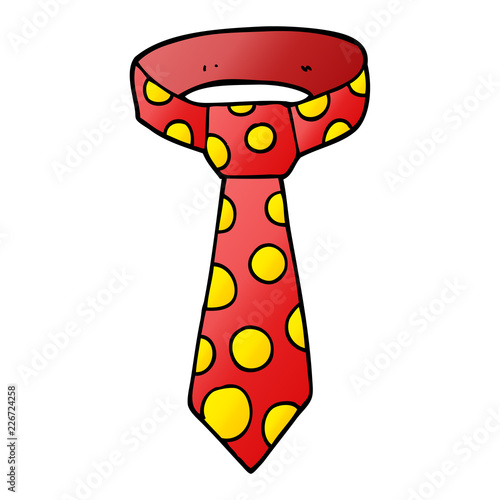 cartoon doodle loud tie