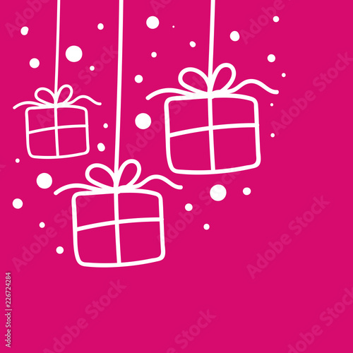 carte cadeau, vecteur