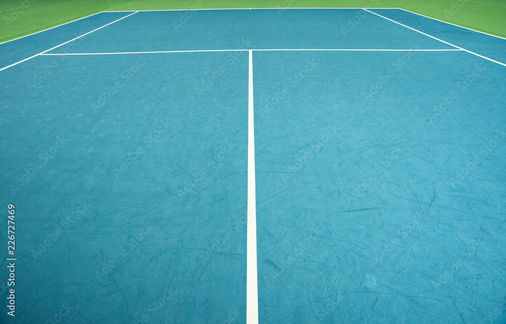 Tennis court.