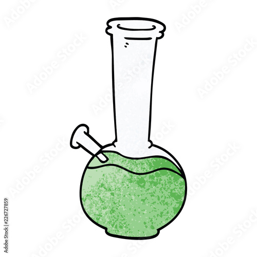 cartoon doodle bong