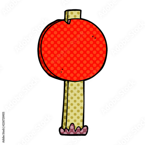 cartoon doodle road sign