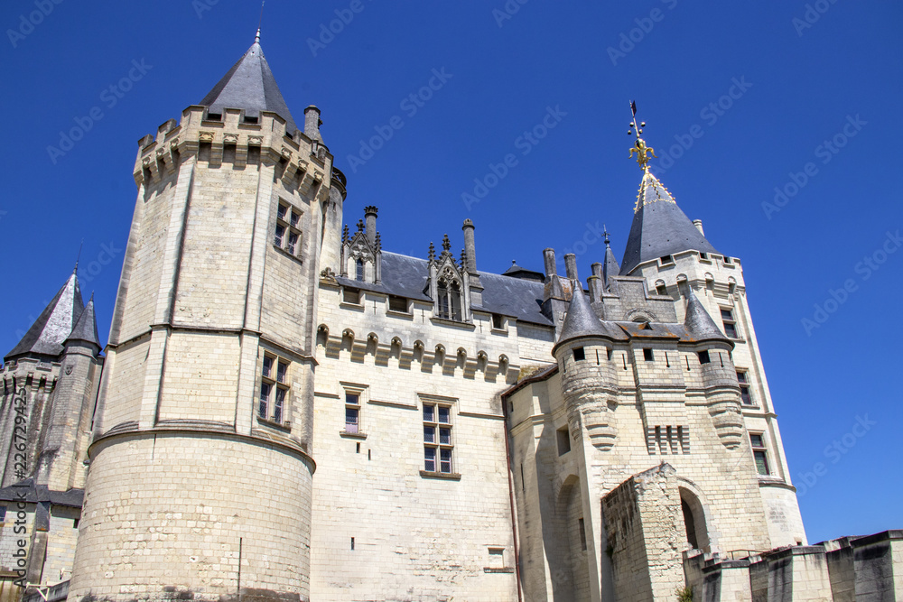 Saumur. Le château. Maine et Loire. Pays de Loire Saumur. Le château. Maine et Loire. Pays de Loire