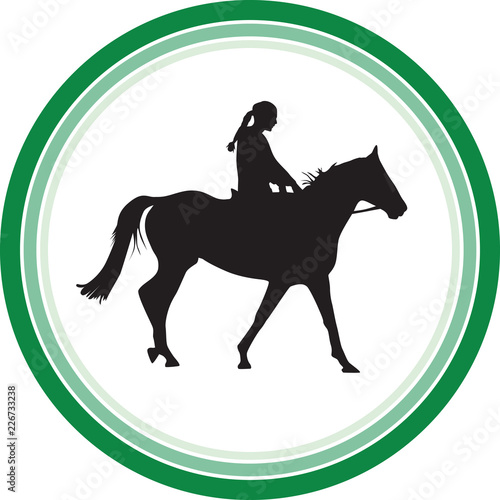 jockey riding a horse