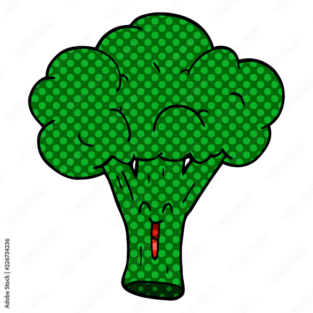 cartoon doodle broccoli cartoon doodle broccoli