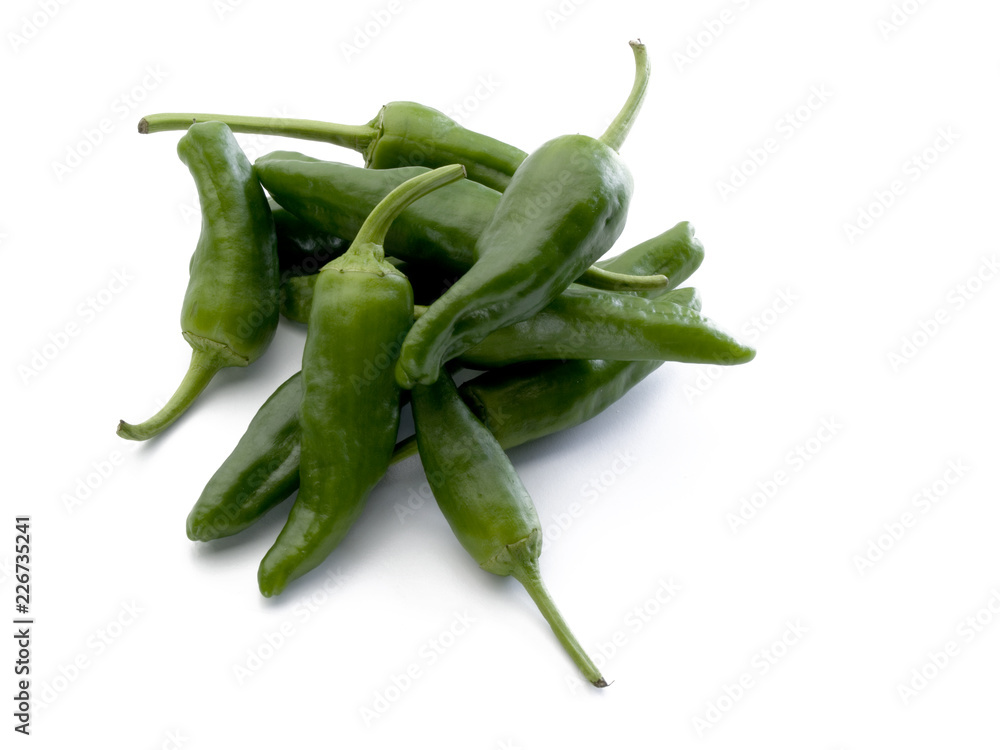 puñado de pimientos verdes de Gernika puñado de pimientos verdes de Gernika