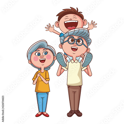 Grandparents and grandchildrens