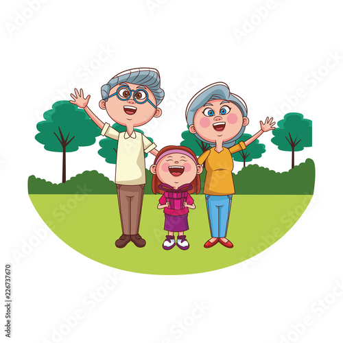 Grandparents and grandchildrens