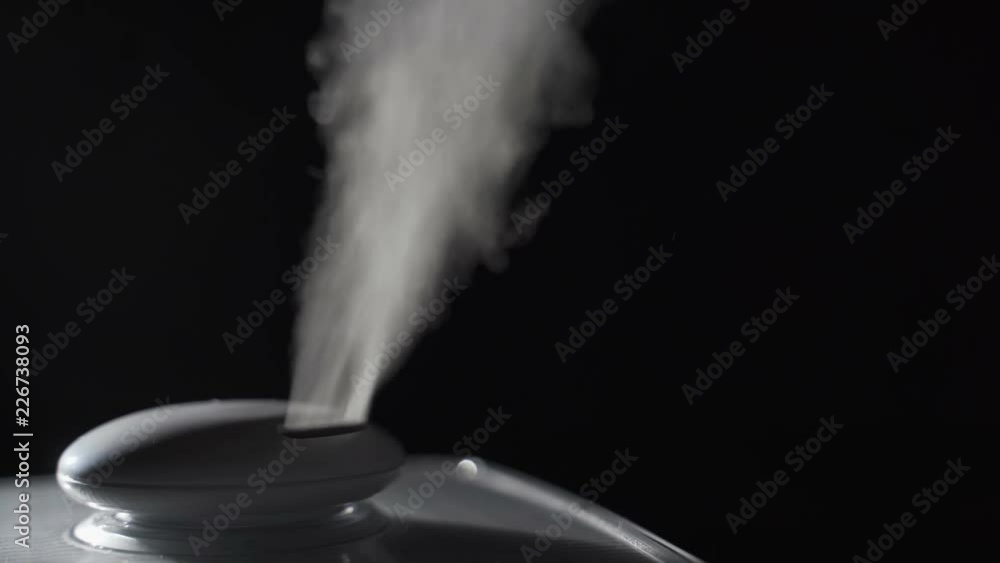 Vapor from humidifier Vapor from humidifier