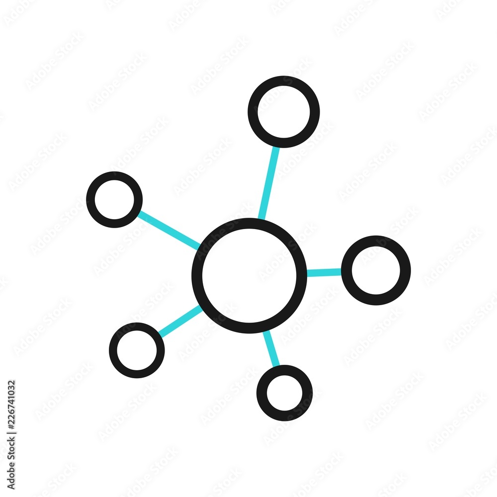Molecule logo, Connection logo vector Molecule logo, Connection logo vector