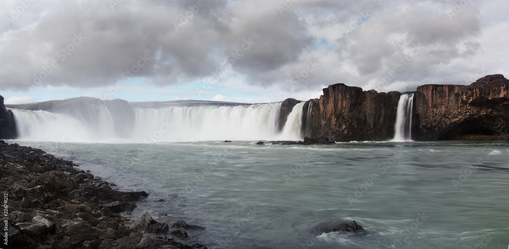 Godafoss waterfall on Iceland
