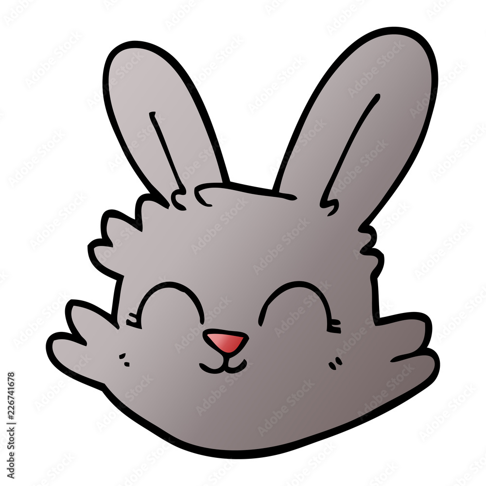 cartoon doodle happy rabbit cartoon doodle happy rabbit