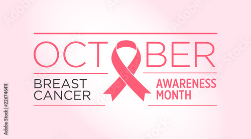 Breast Cancer. Awareness Month Banner