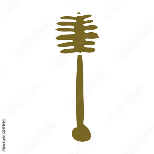 cartoon doodle honey spindle