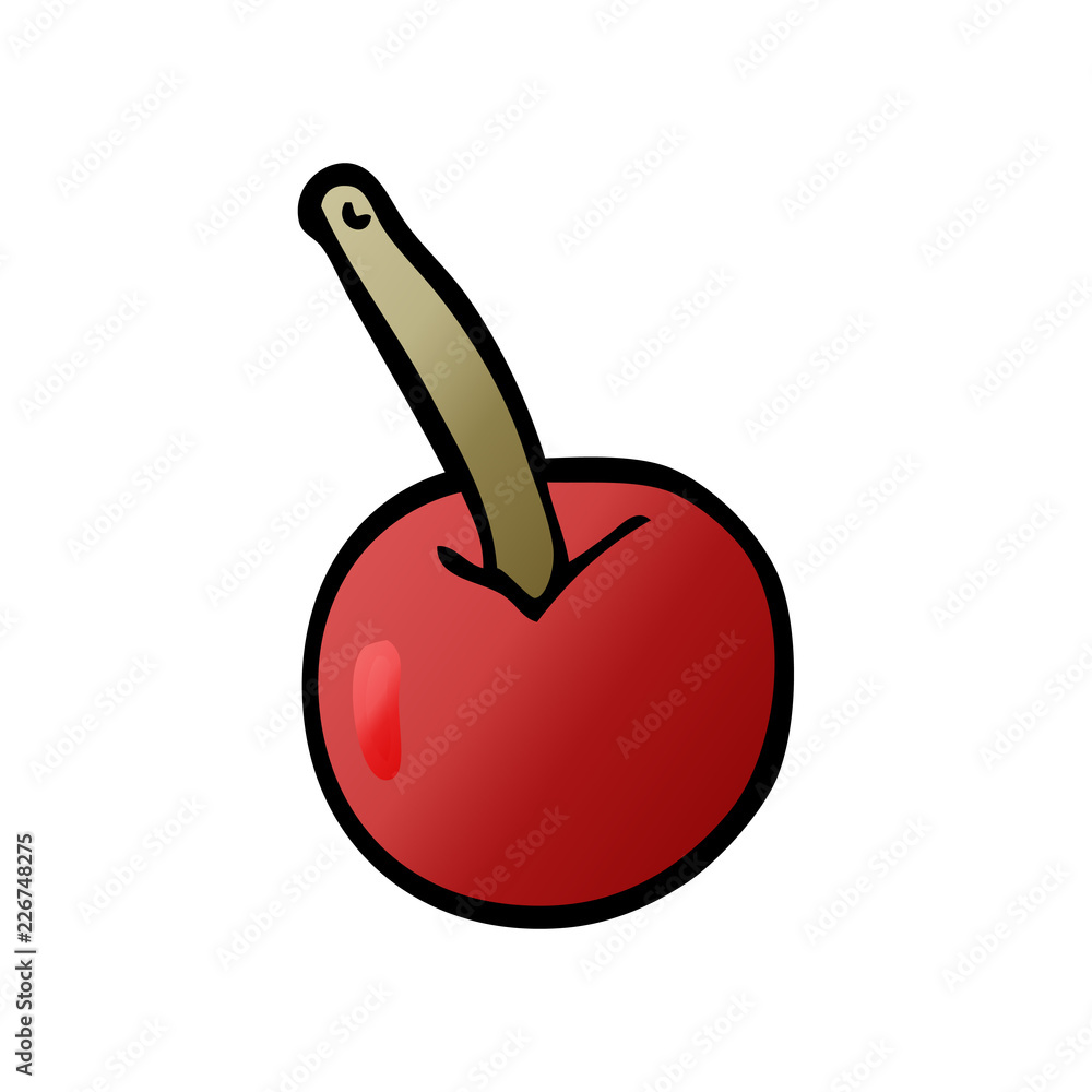 cartoon doodle cherry cartoon doodle cherry
