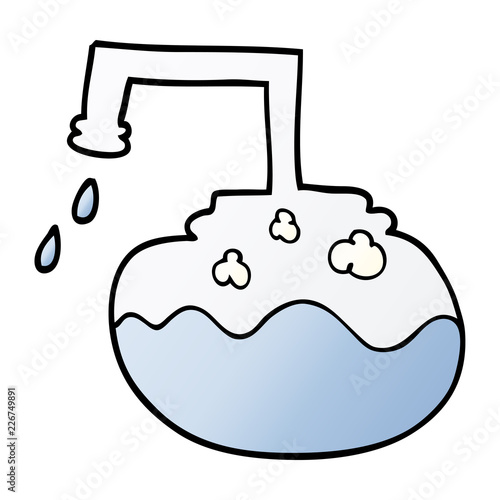 cartoon doodle science experiment