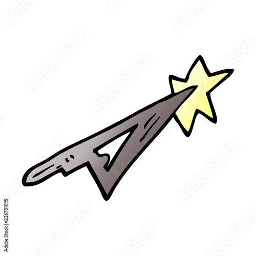 cartoon doodle scalpel blade