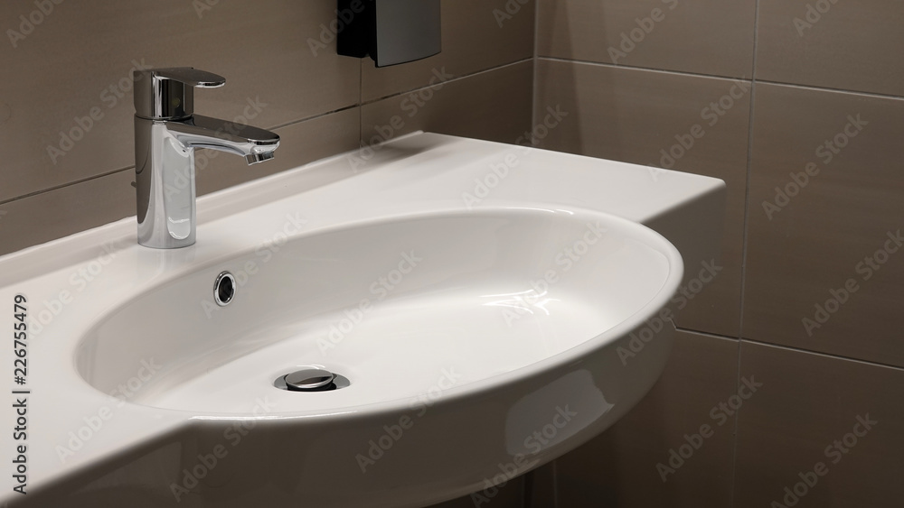 Sink washbasin bathroom clean modern faucet tap Sink washbasin bathroom clean modern faucet tap
