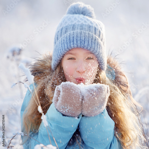 Child at winter
