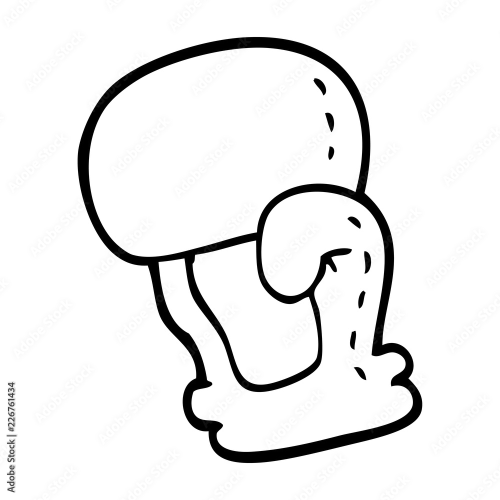 line drawing cartoon boxing glove line drawing cartoon boxing glove