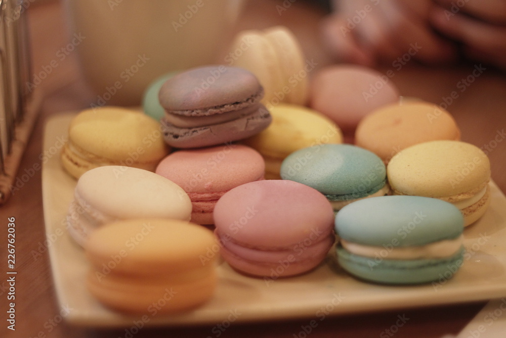 colorful macarons colorful macarons