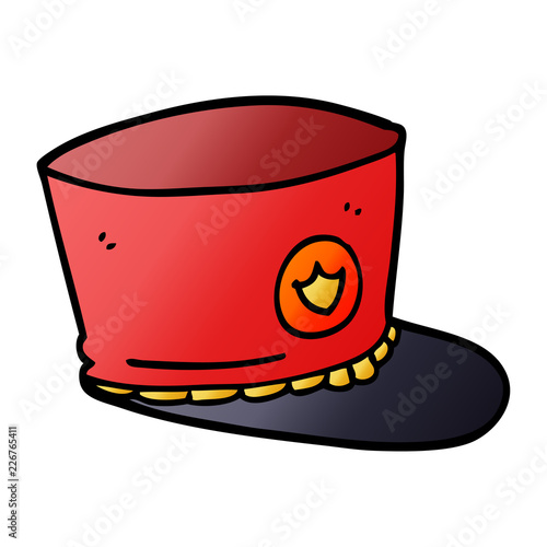 cartoon doodle official hat