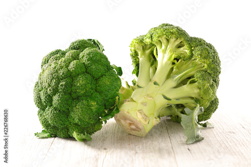 fresh broccoli bunch