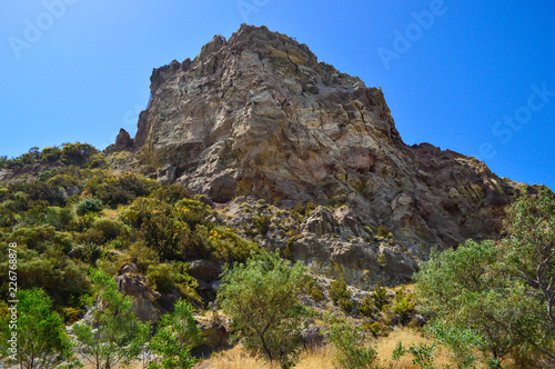 rocks in mountains